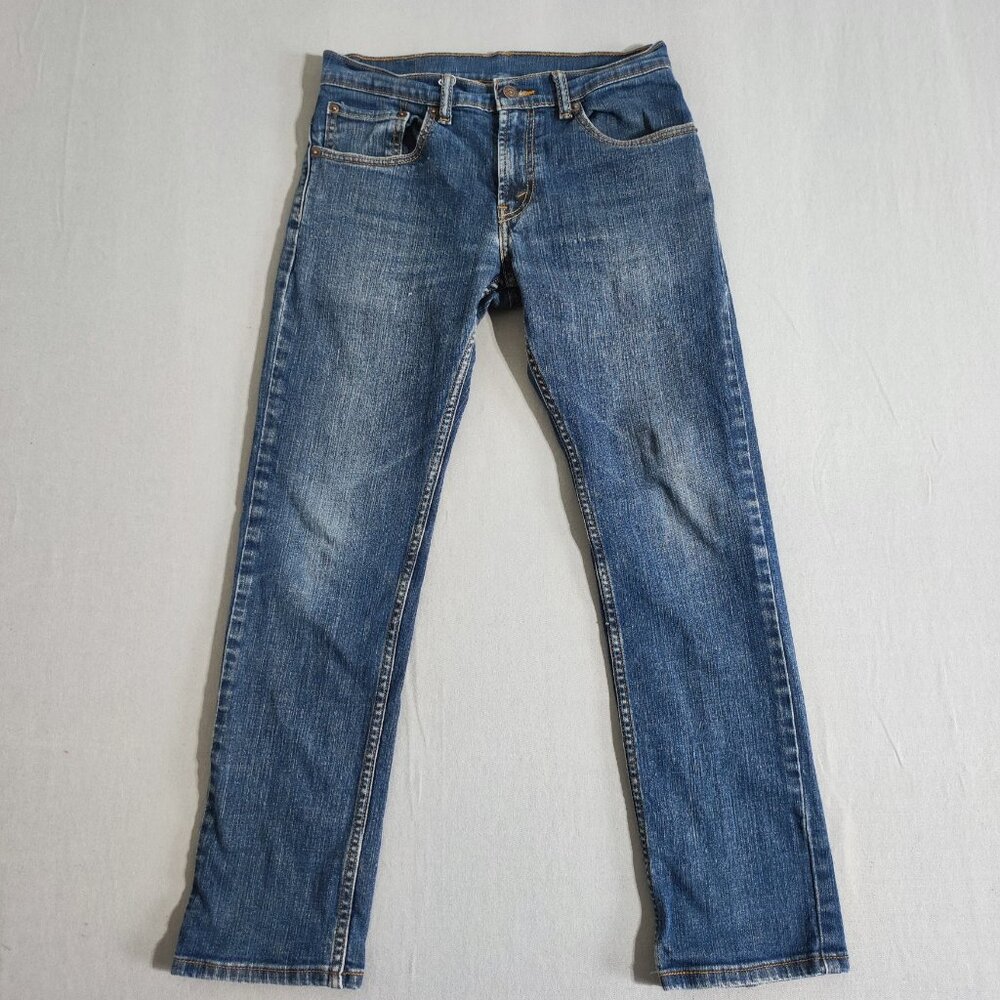 Levi's 511 jeans men's youth size 16 reg / W28/L28 denim blue slim fit straight